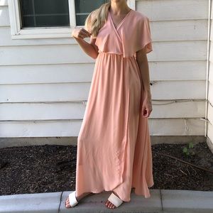 Blush Pink long formal dress